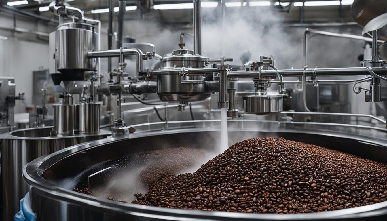 How is coffee decaffeinated