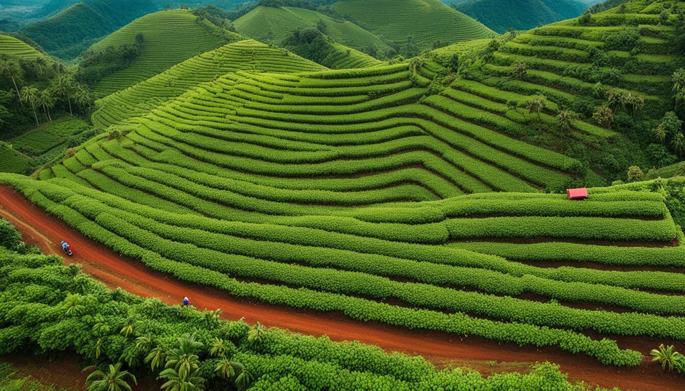 How is coffee grown