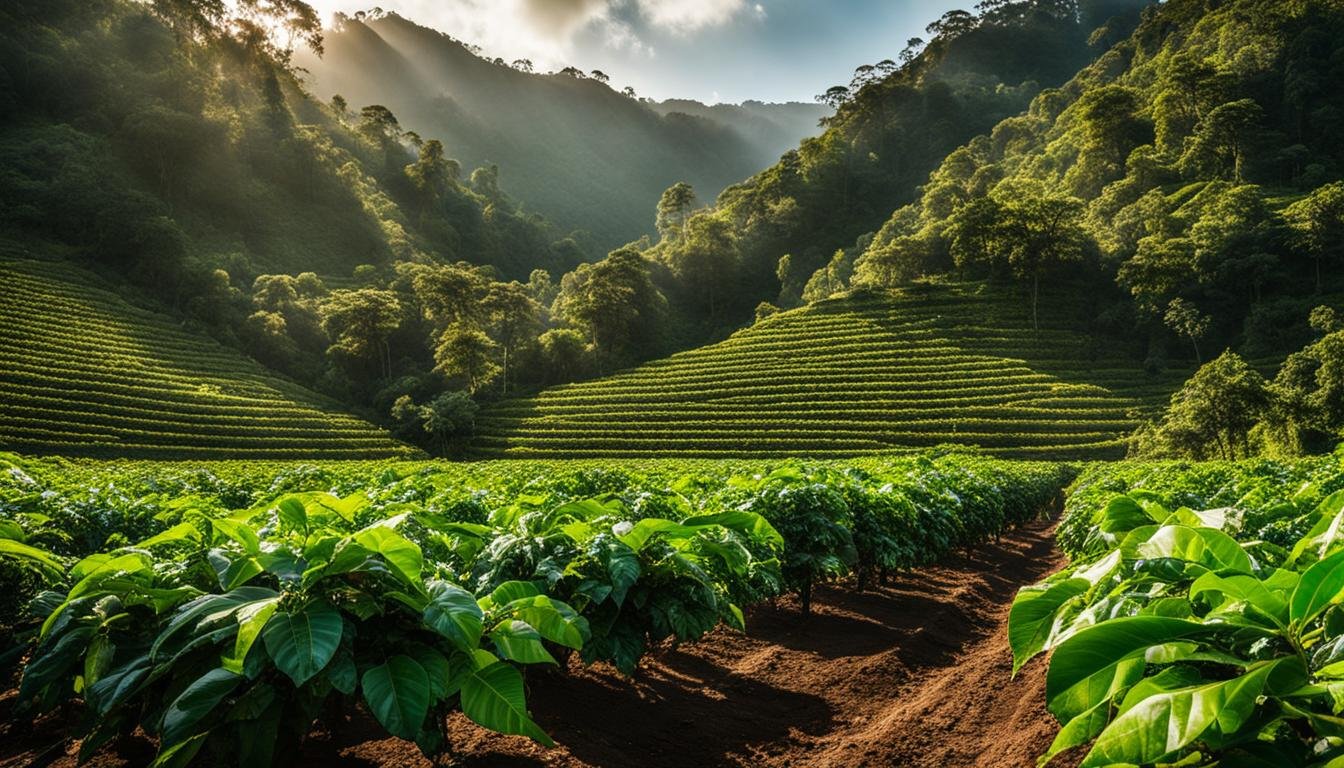 What is sustainable coffee farming