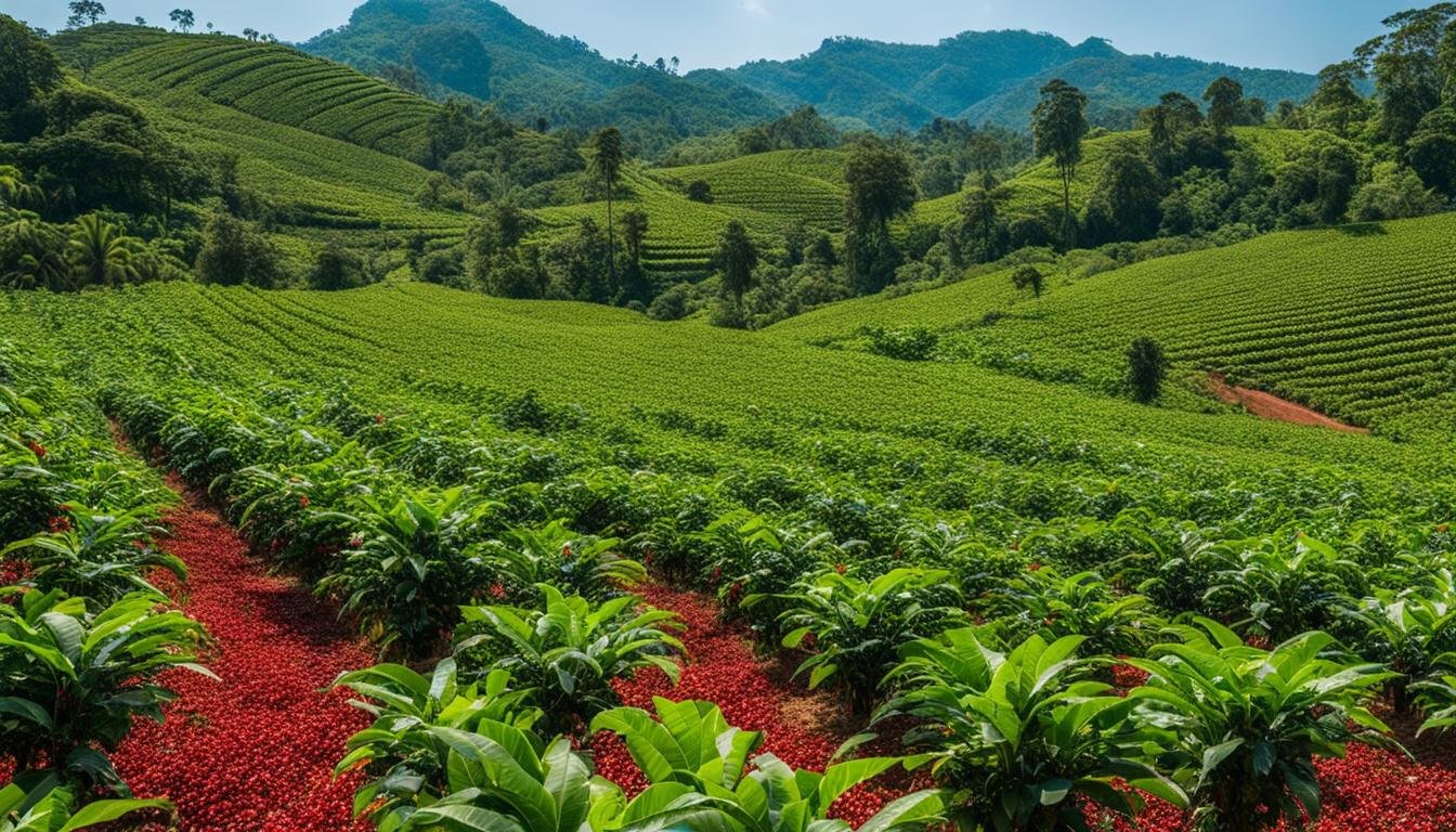 Where do coffee beans come from