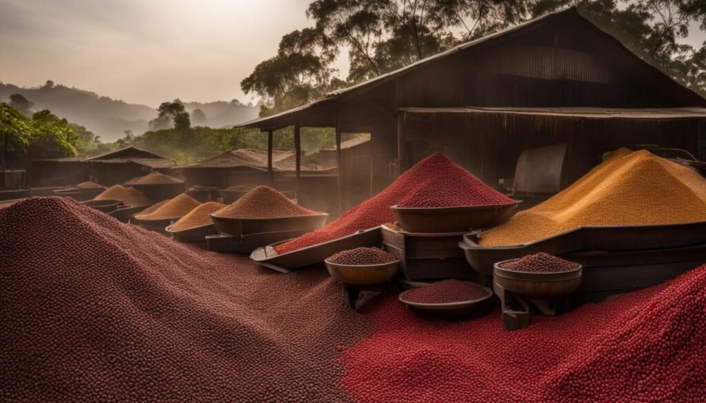 coffee bean processing