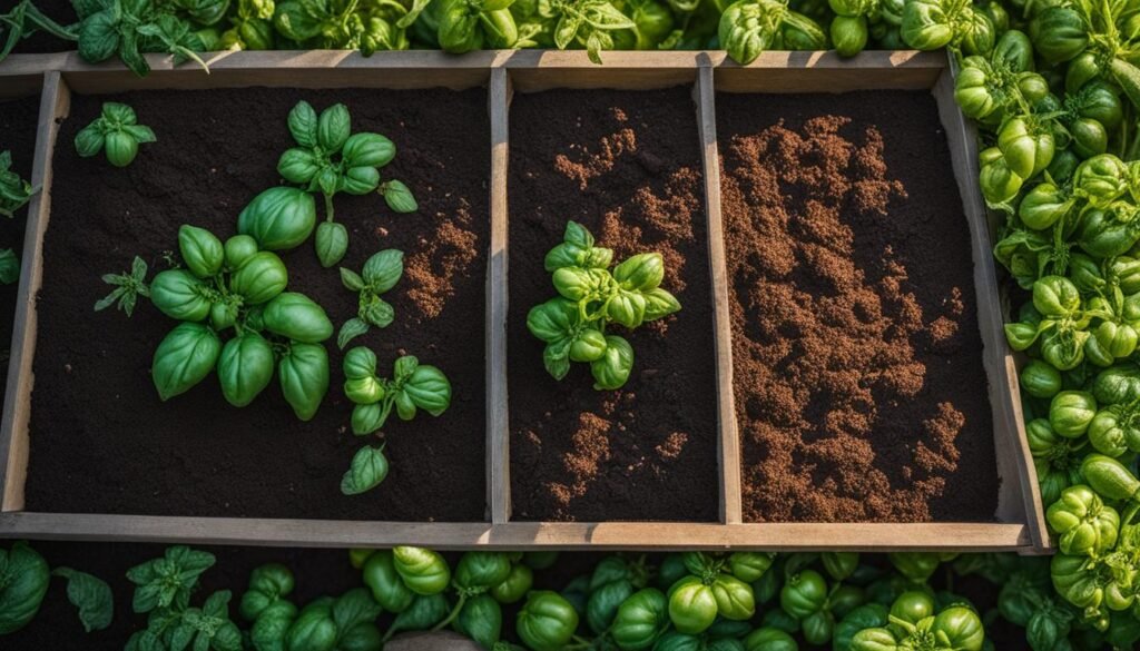 coffee ground mulch for tomato plants