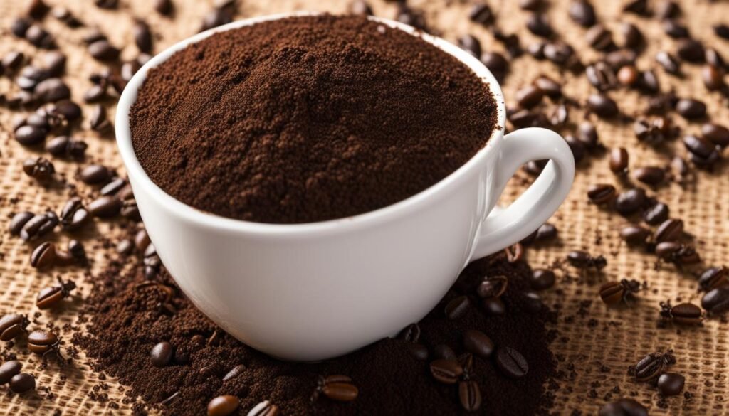 effectiveness of coffee grounds as an ant repellent