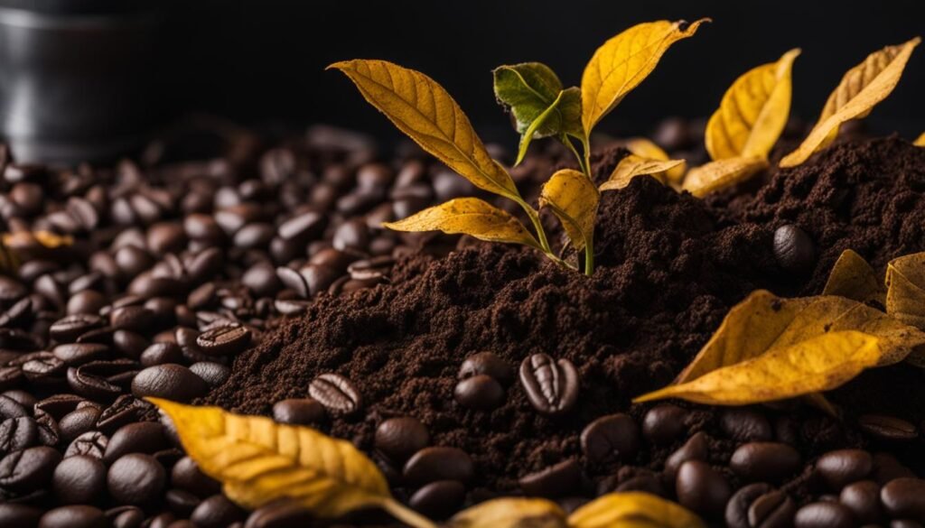 suppressed plant growth